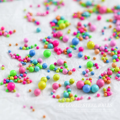 NFDDB6 6 Mixing Colored Small Steel Balls