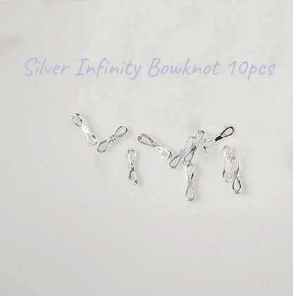 Nail Formula Alloy Charm Infinity Bowknot 10pcs