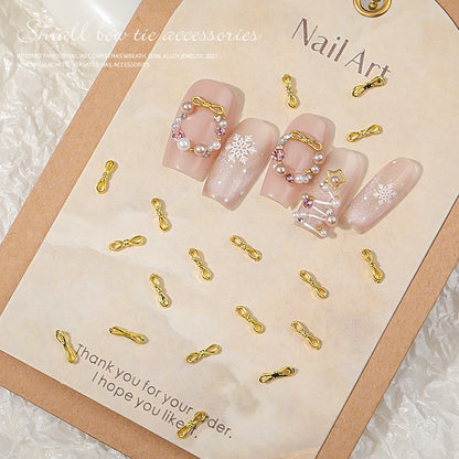 Nail Formula Alloy Charm Infinity Bowknot 10pcs