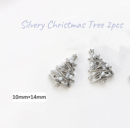 Nail Formula Assorted Christmas Tree 2pcs
