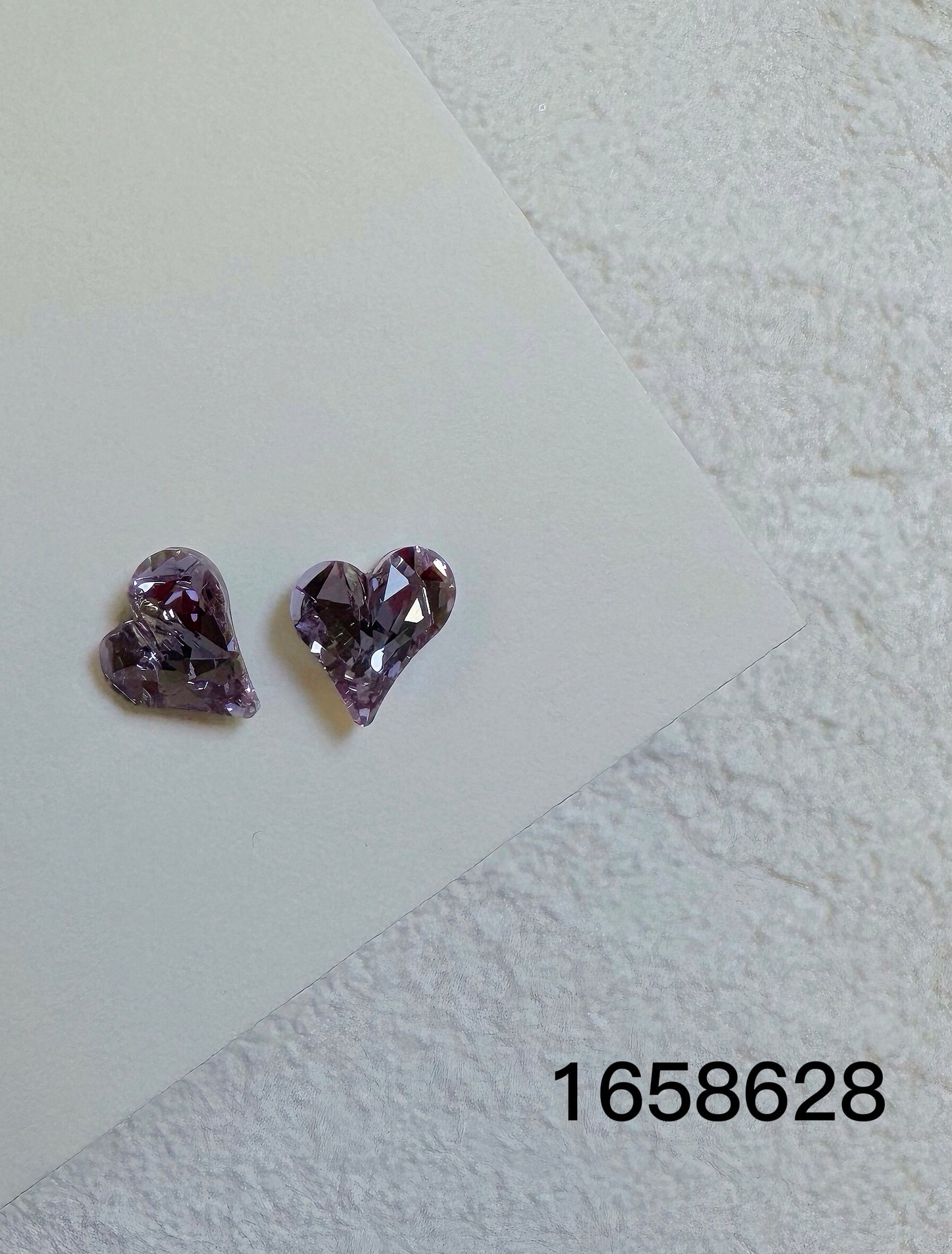 Nail Formula 8*9mm Heart Crystal K9 4pcs