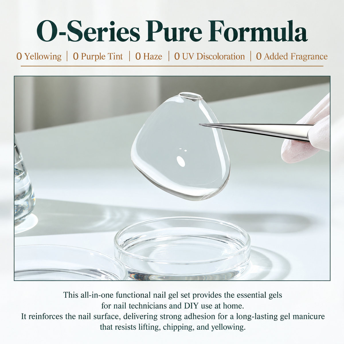 MR NAIL O Series Functional Gels Series 13g 【HEMA & TOP Free】 - image 7