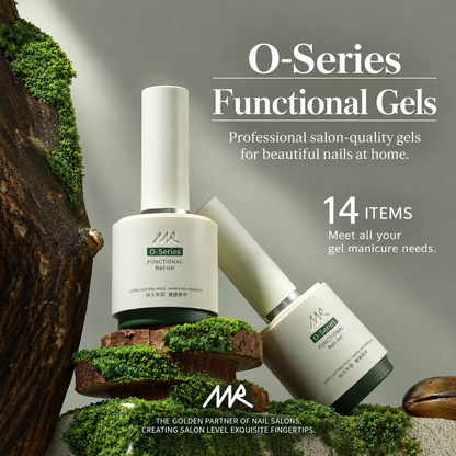 MR NAIL O Series Functional Gels Series 13g 【HEMA & TOP Free】