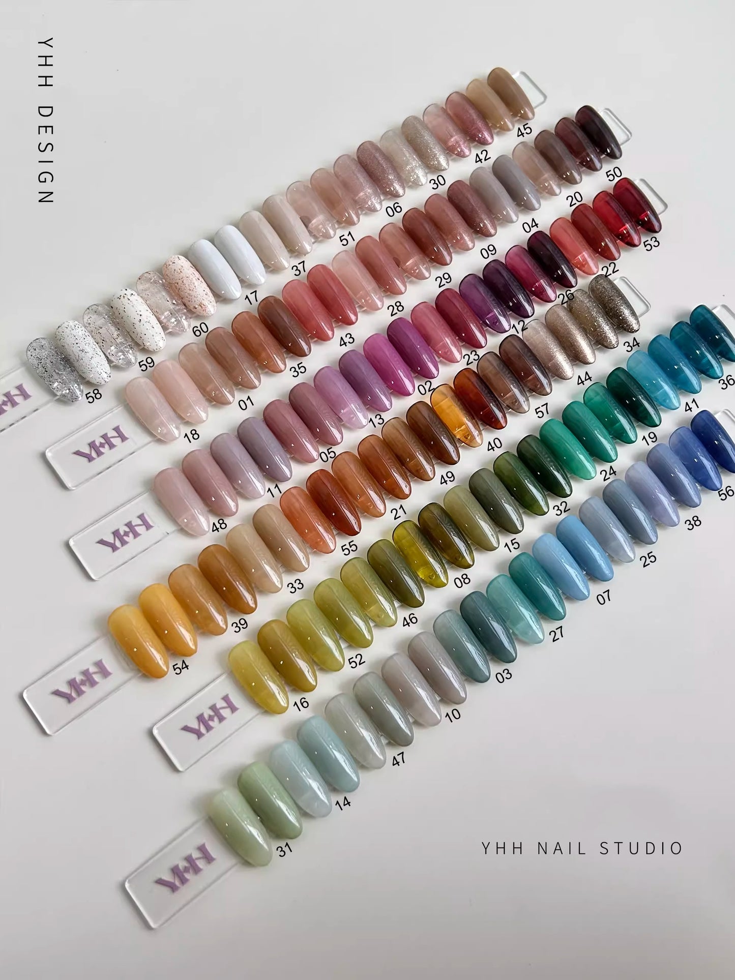 YHH Solid Cream INS Gel Semi-transparent Color Gel 【in01-in60】