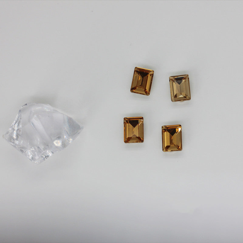 Nail Formula 6*8mm Right Rectangle Diamond 4p