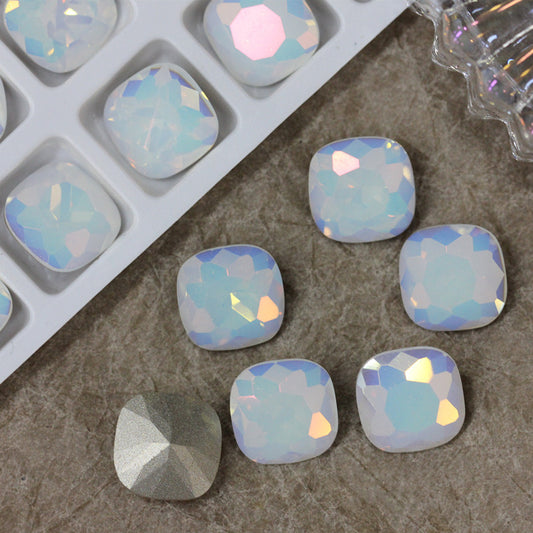 Nail Formula Pointed Base Egg White Diamond
