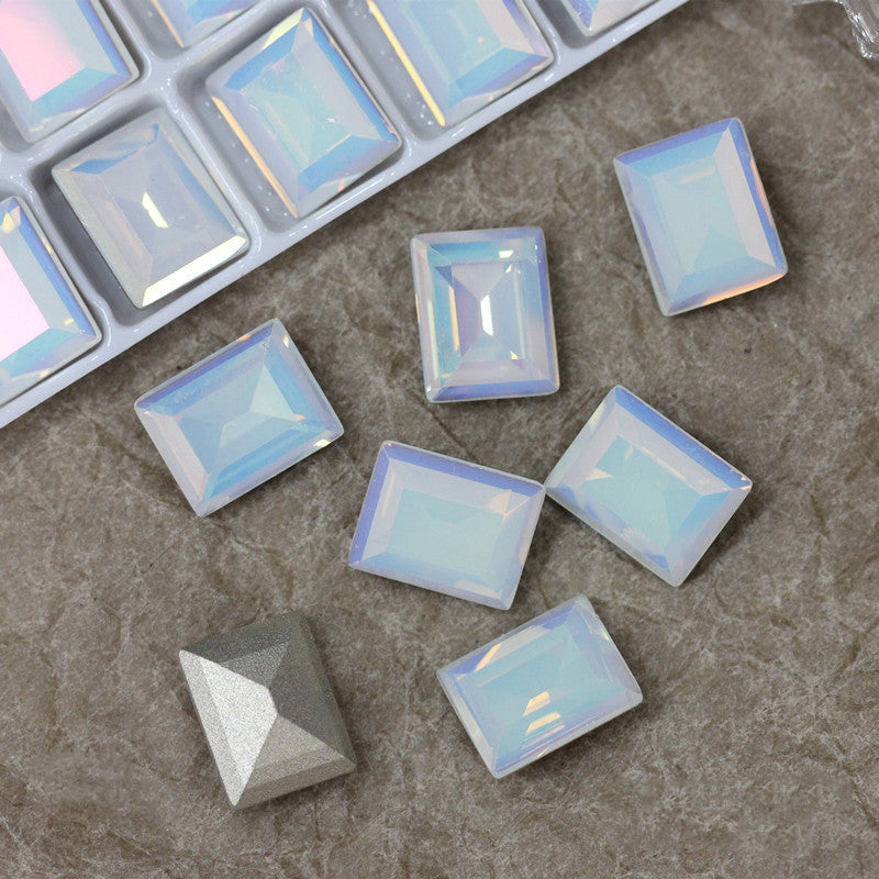 Nail Formula Pointed Base Egg White Diamond