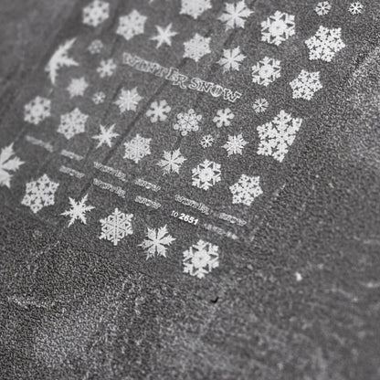 TOMONI White Snowflake