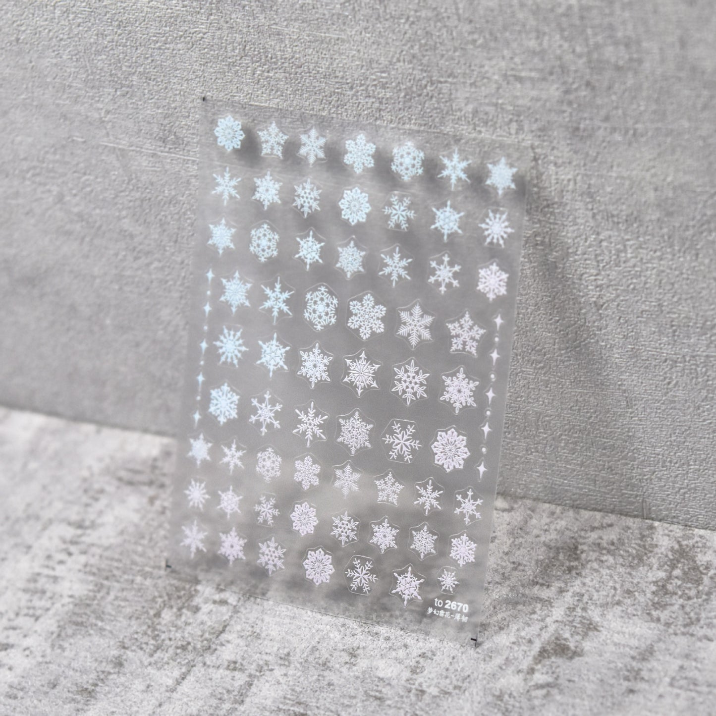 TOMONI Snow Flake #to 2670