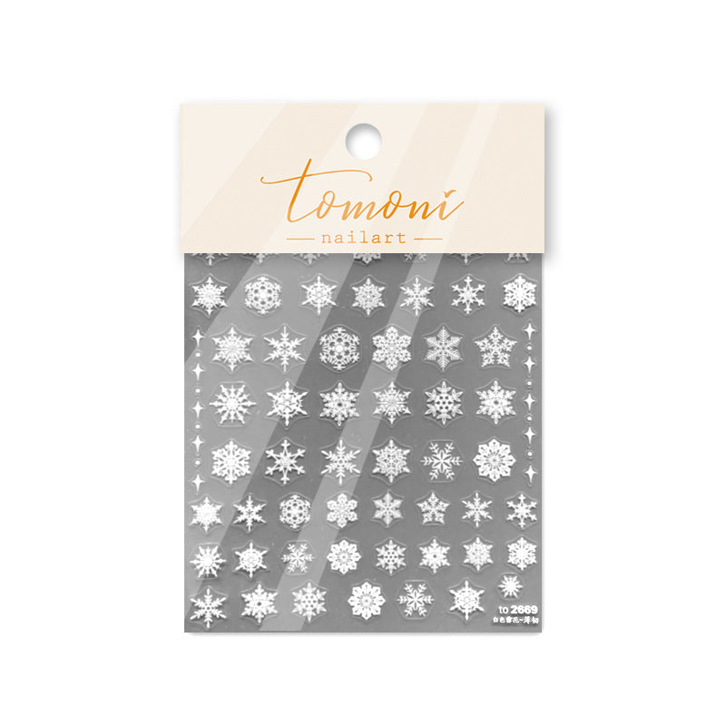 TOMONI White Snowflake
