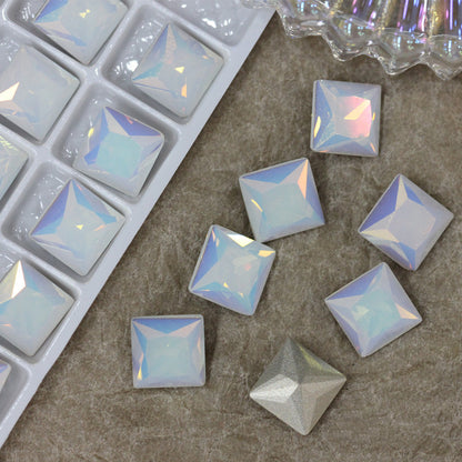 Nail Formula Pointed Base Egg White Diamond