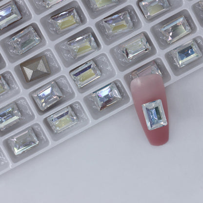 Nail Formula 6*8mm Right Rectangle Diamond 4p
