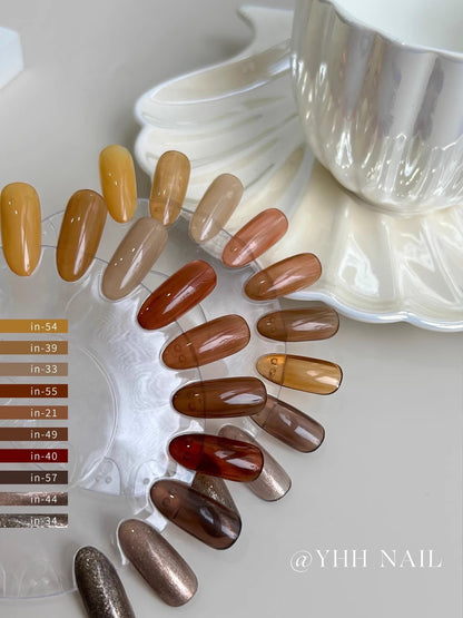 YHH Solid Cream INS Gel Semi-transparent Color Gel 【in01-in60】