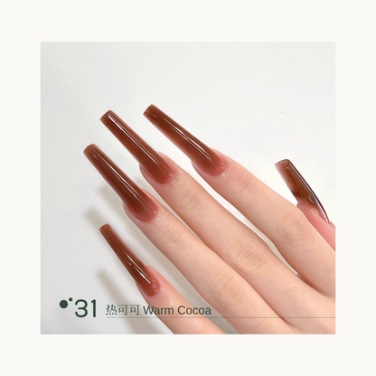 MODING Quick-Dry Nail Tinted Extension Hard Gel 20g (Q25-Q36)