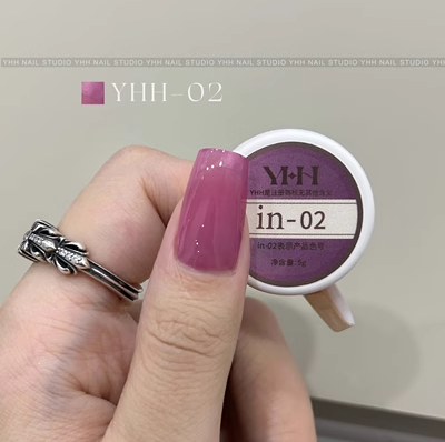 YHH Solid Cream INS Gel Semi-transparent Color Gel 【in01-in60】