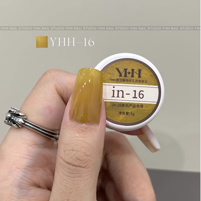 YHH Solid Cream INS Gel Semi-transparent Color Gel 【in01-in60】