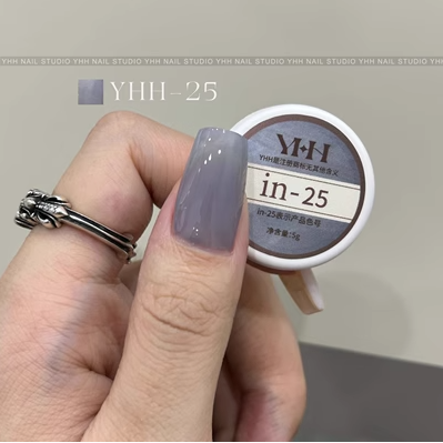 YHH Solid Cream INS Gel Semi-transparent Color Gel 【in01-in60】