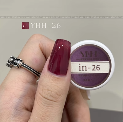 YHH Solid Cream INS Gel Semi-transparent Color Gel 【in01-in60】