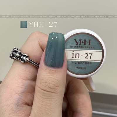 YHH Solid Cream INS Gel Semi-transparent Color Gel 【in01-in60】