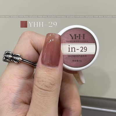 YHH Solid Cream INS Gel Semi-transparent Color Gel 【in01-in60】