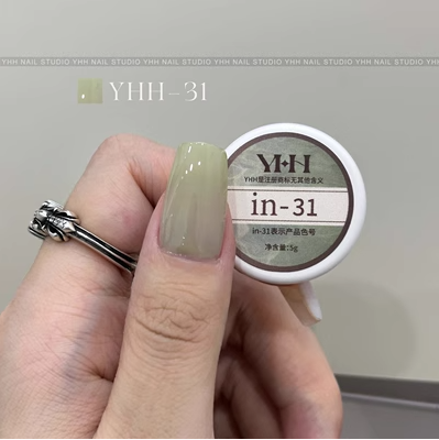YHH Solid Cream INS Gel Semi-transparent Color Gel 【in01-in60】