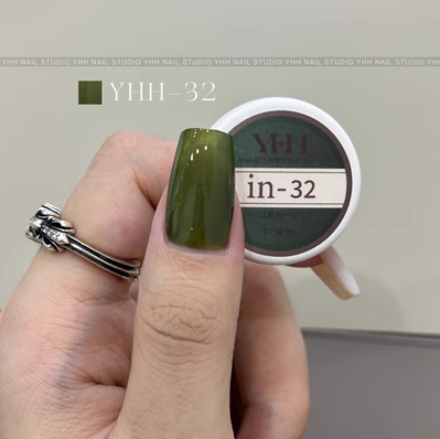 YHH Solid Cream INS Gel Semi-transparent Color Gel 【in01-in60】