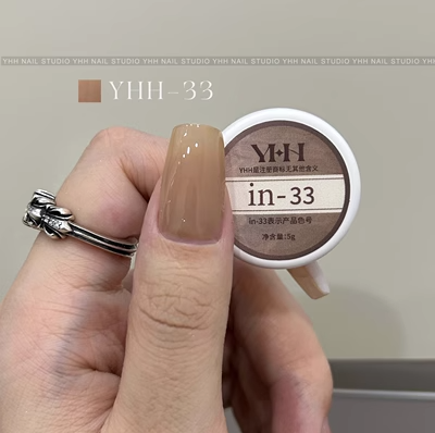 YHH Solid Cream INS Gel Semi-transparent Color Gel 【in01-in60】