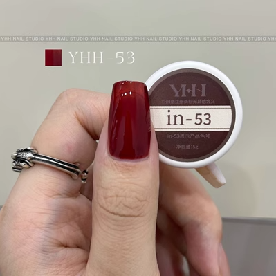 YHH Solid Cream INS Gel Semi-transparent Color Gel 【in01-in60】