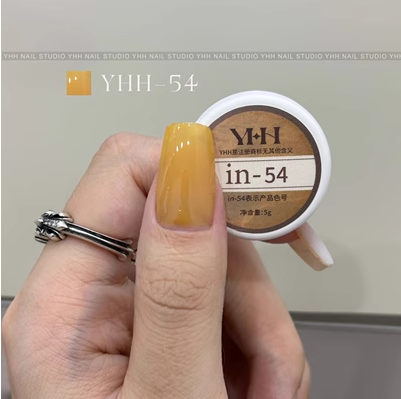 YHH Solid Cream INS Gel Semi-transparent Color Gel 【in01-in60】