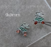 5547802 Nail Formula Diamond Christmas Bell 3pcs
