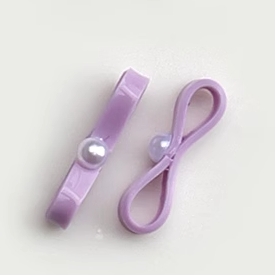 Nail Formula Cute Ballet Ribbon Small Purple 3pcs