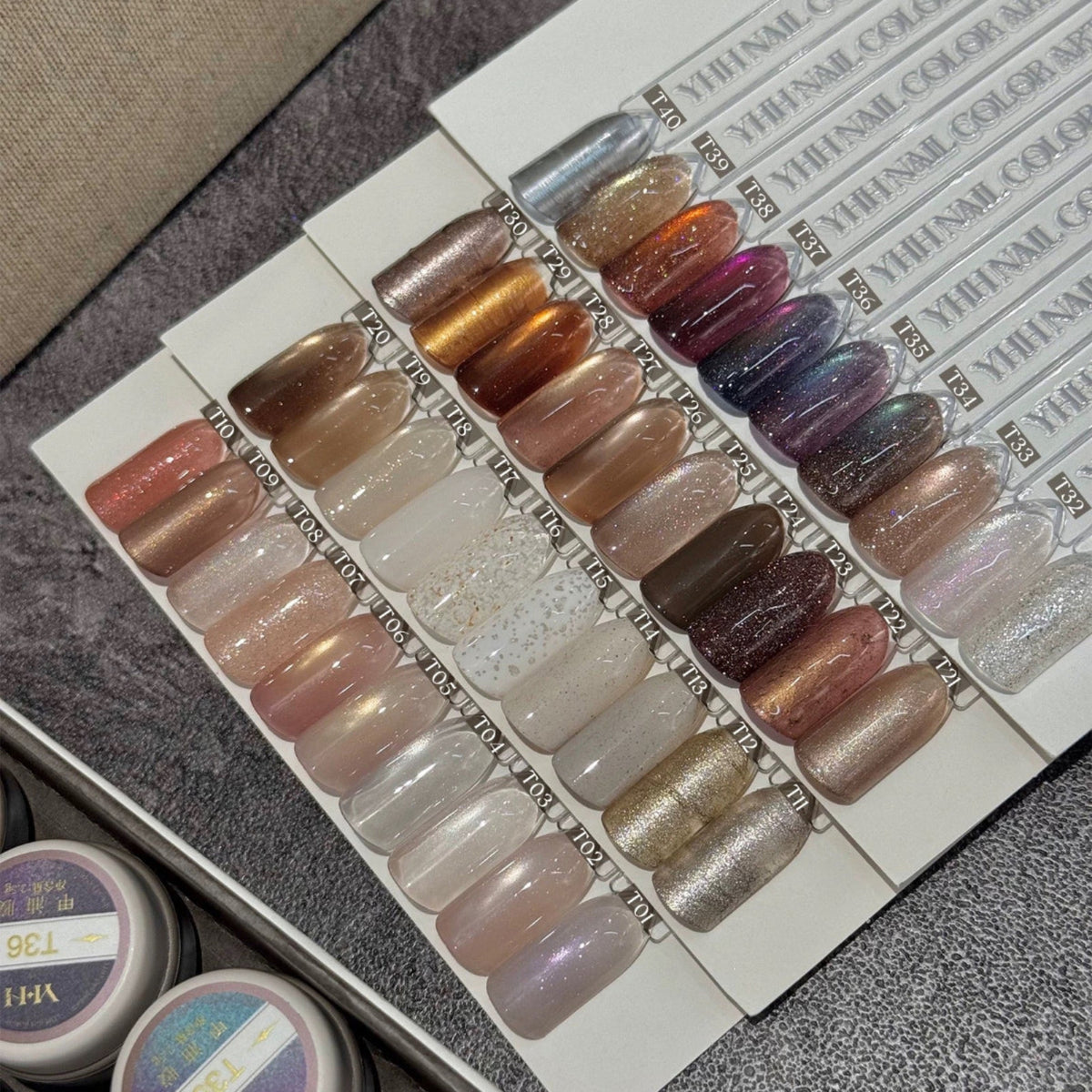 YHH T-SERISE COLOR SWATCH