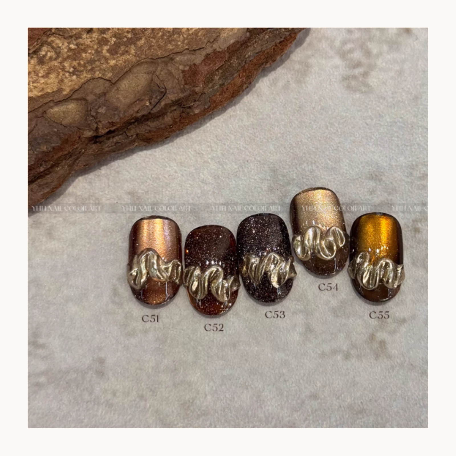 YHH Four Season Magnetic Cat Eye Nail Gel Pot Collection – 20 Colors Full Set - image 11