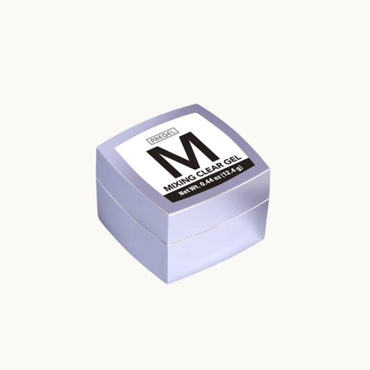 professional clear mixing gel for customizing gel polish colors and creating nail color palettes