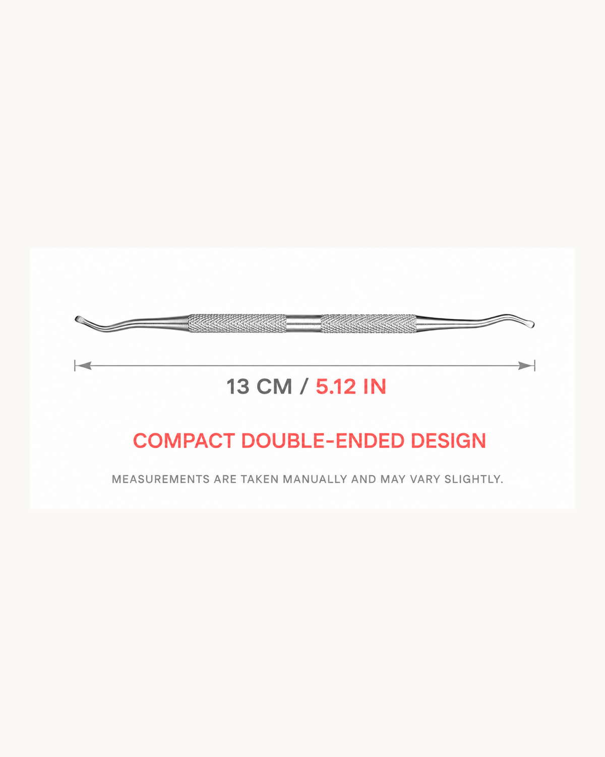 NF Select Double-Ended Stainless Steel Nail Lifter & Nail Groove Cleaner – 13 cm - image 4