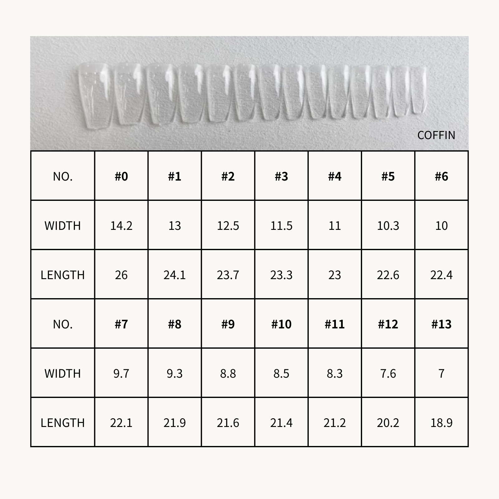 YHH Full Cover Builder Gel Nail Tips 280pcs (4 Shapes) - image 13