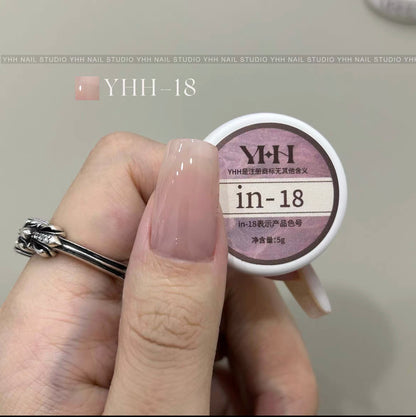 YHH Solid Cream INS Gel Semi-transparent Color Gel 【in01-in60】