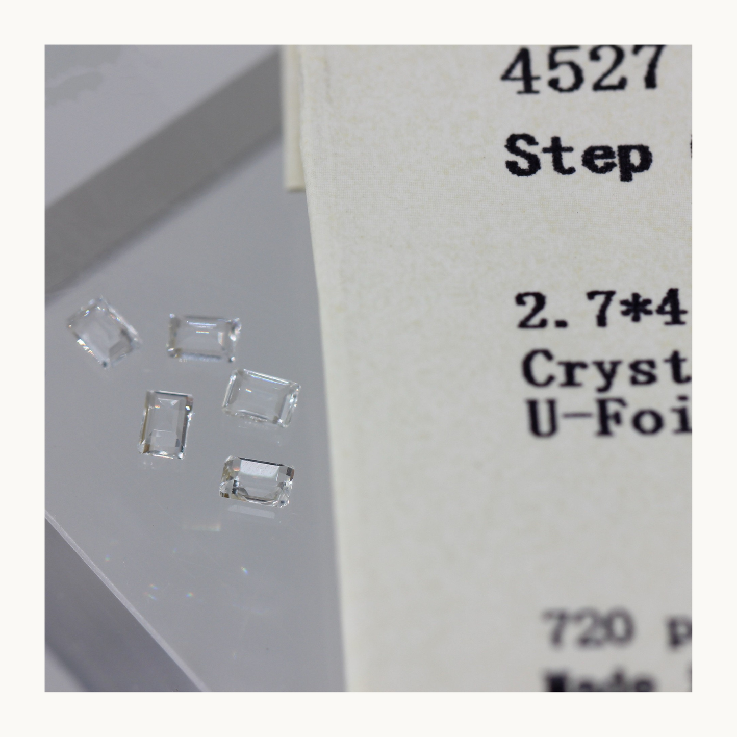 Mini clear K9 pointed back rectangular nail rhinestones 2.7×4mm for crystal ball and handcraft nail art