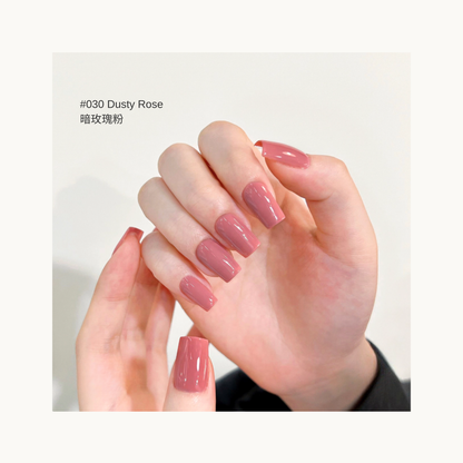 Dusty vintage rose gel polish O30 Dusty Rose – MODING Soft-Fur Letter Collection