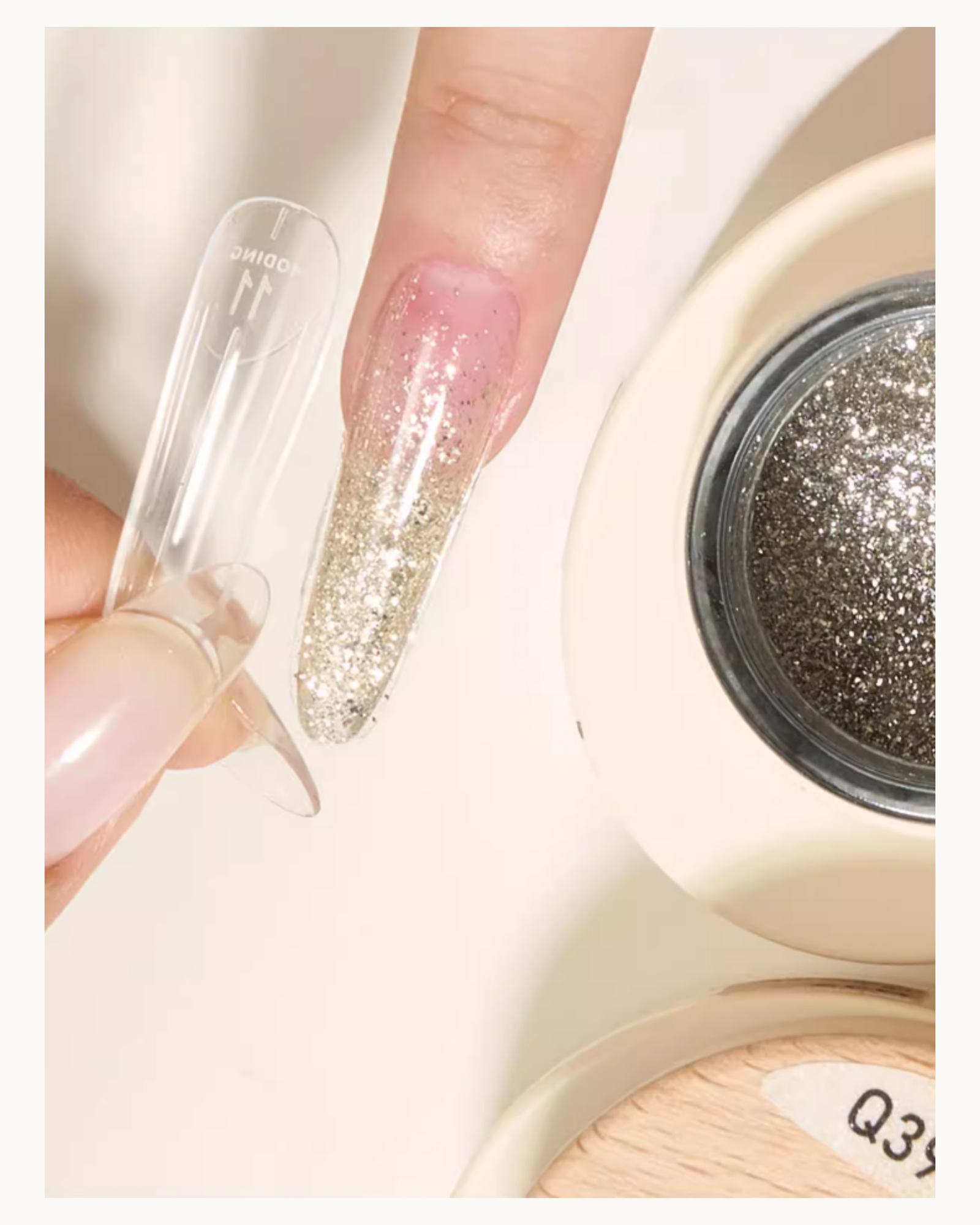 MODING Quick-Dry Nail Tinted Extension Hard Gel 20g (Q37-Q42) - image 4