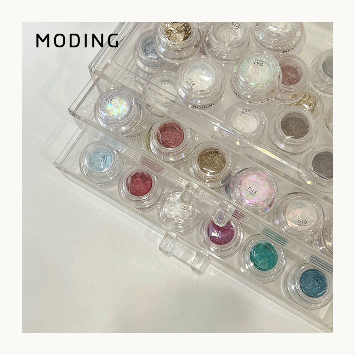 MODING Glowdream Art nail art effect powders and flakes collection