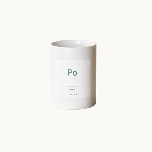 MODING Pc large white pen container for nail brushes and salon tool organization