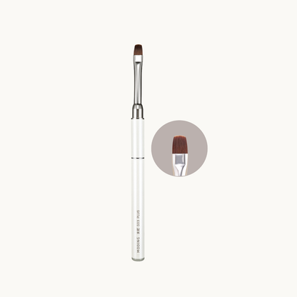 MODING S03 plus squoval nail gel brush for professional gel application