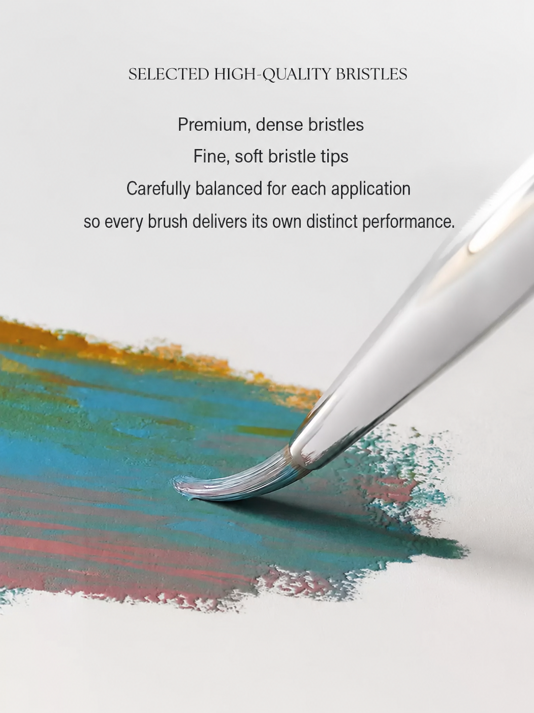 MR.NAIL selected high-quality bristles detail