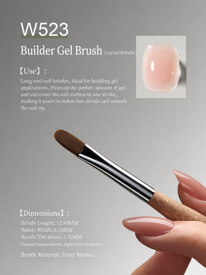 MR NAIL W523 Builder Gel Application Brush