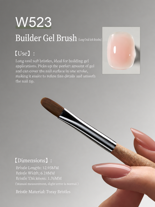 MR NAIL W523 Builder Gel Application Brush