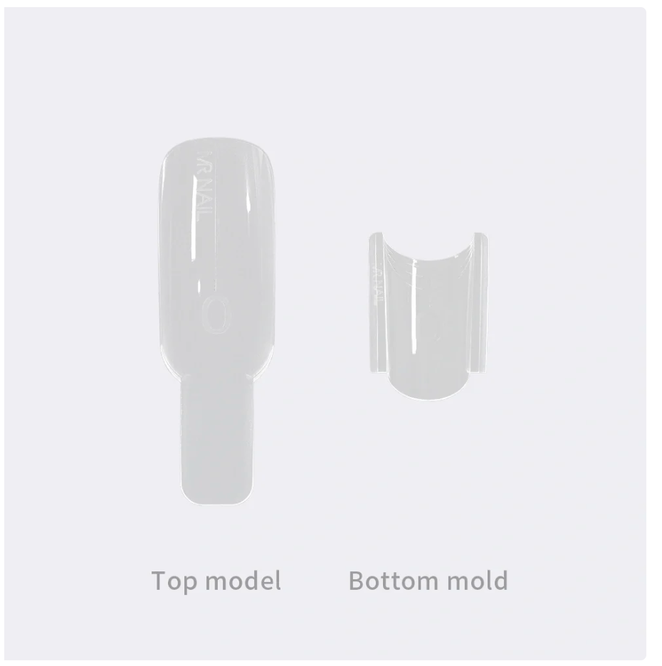 MR NAIL Sandwich Dual Nail Forms shape comparison