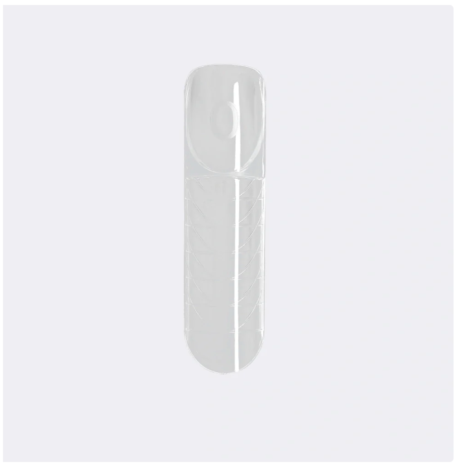 MR NAIL W559 Short Square sandwich dual nail form top and bottom molds