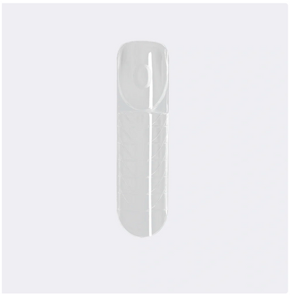 MR NAIL W559 Short Square sandwich dual nail form top and bottom molds