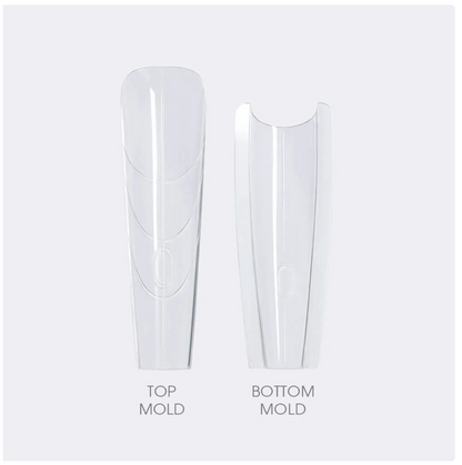 MR NAIL W561 Arch Scoop sandwich dual nail form top and bottom molds